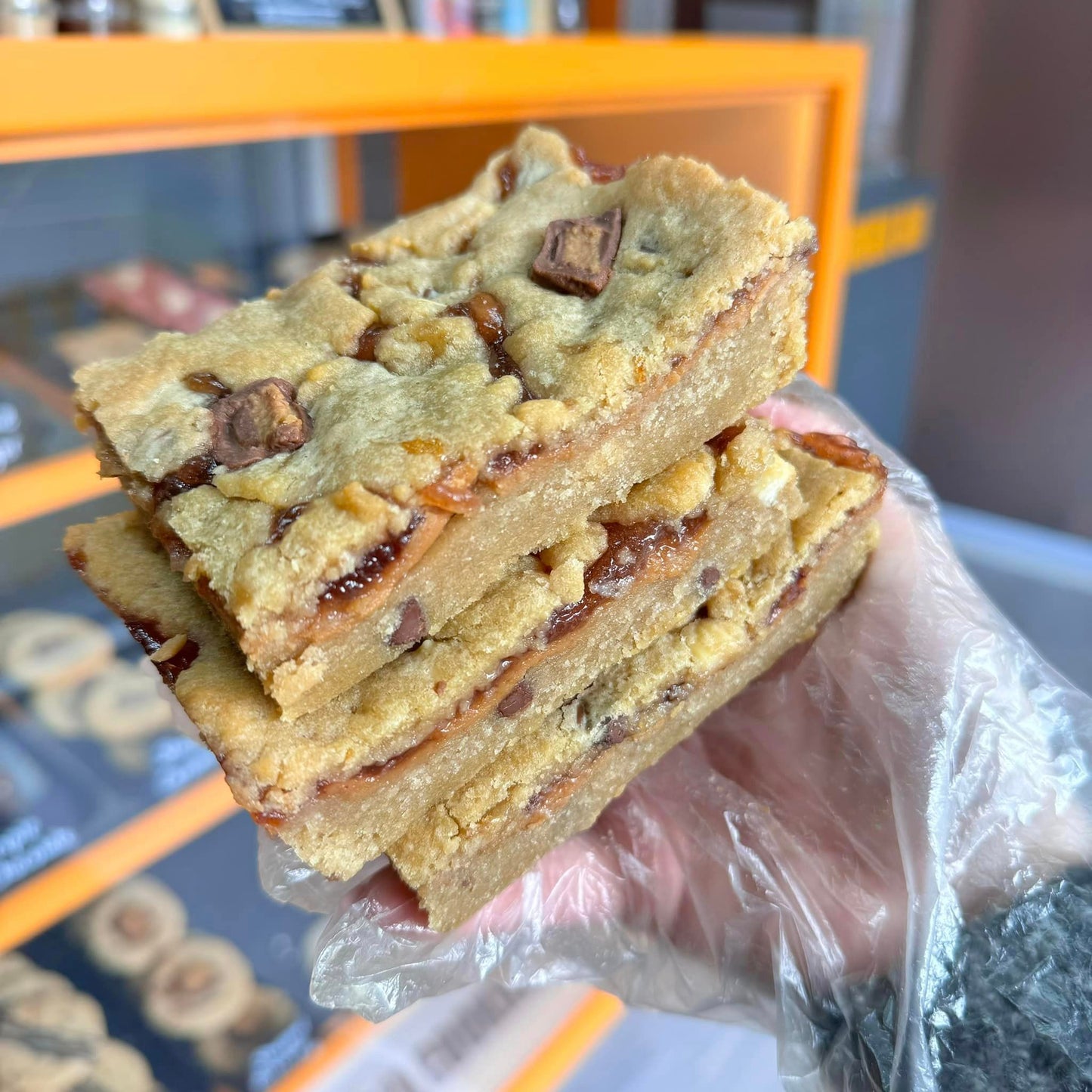 PB&J Cookie Bar image 1