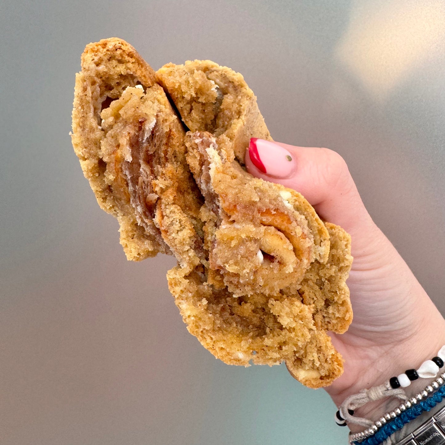 Stuffed Cinnamon Roll Cookie image 0