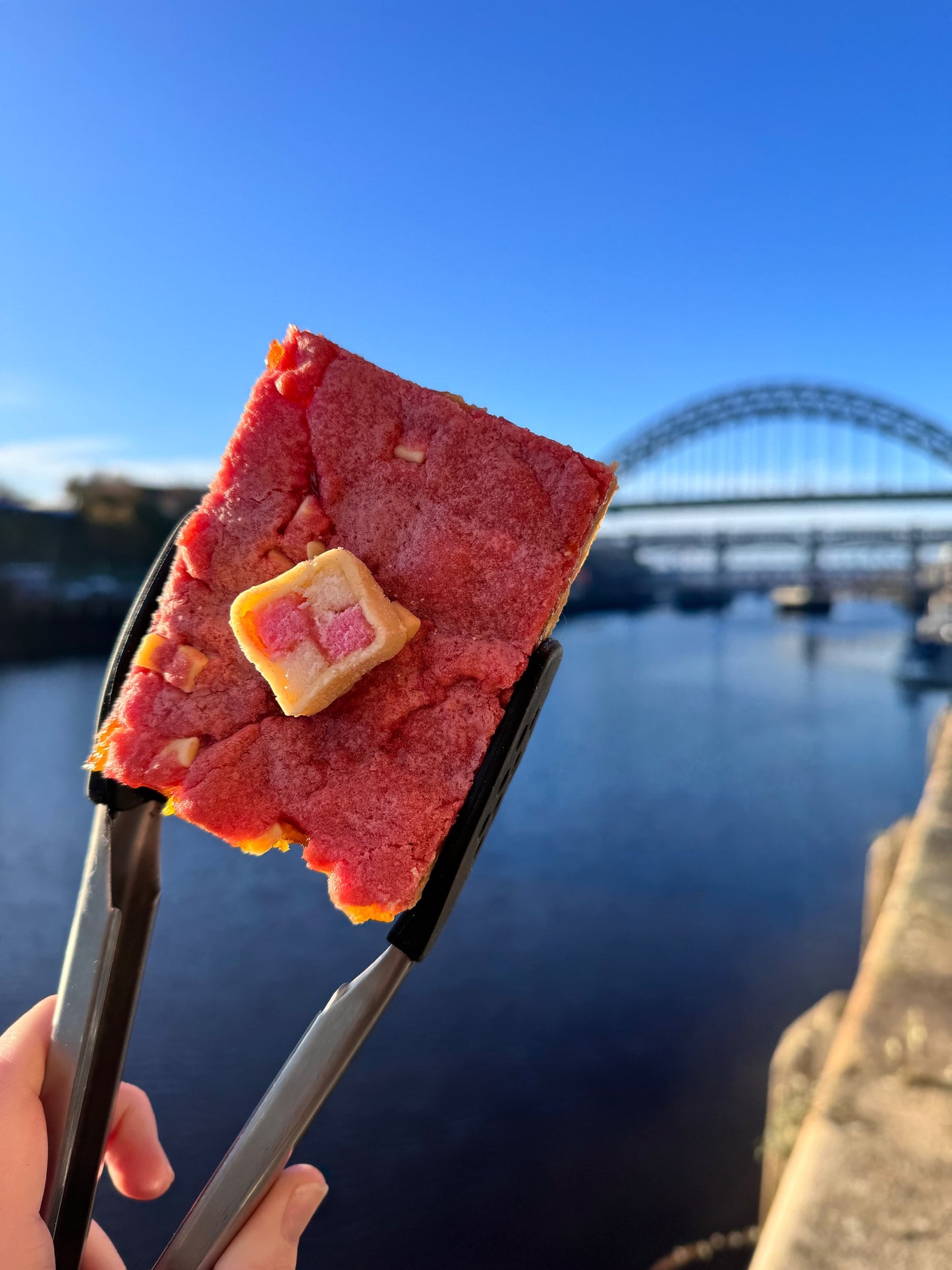 Battenberg Cookie Bar image 0