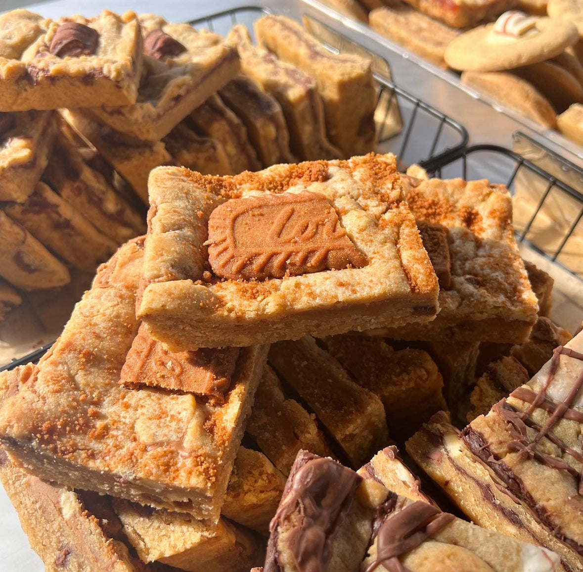 Biscoff Cookie Bar image 0