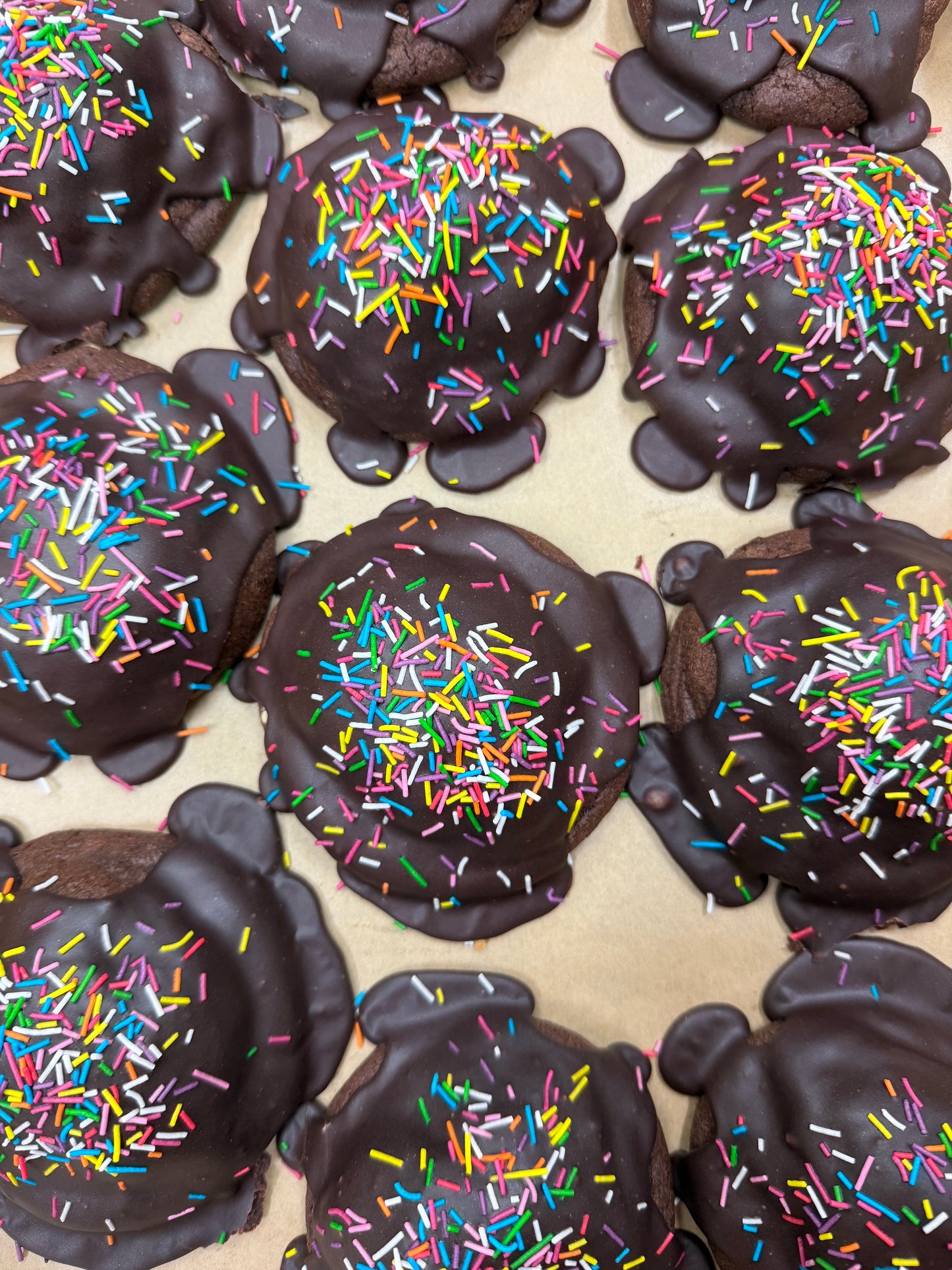 Stuffed Chocolate Cake Cookie