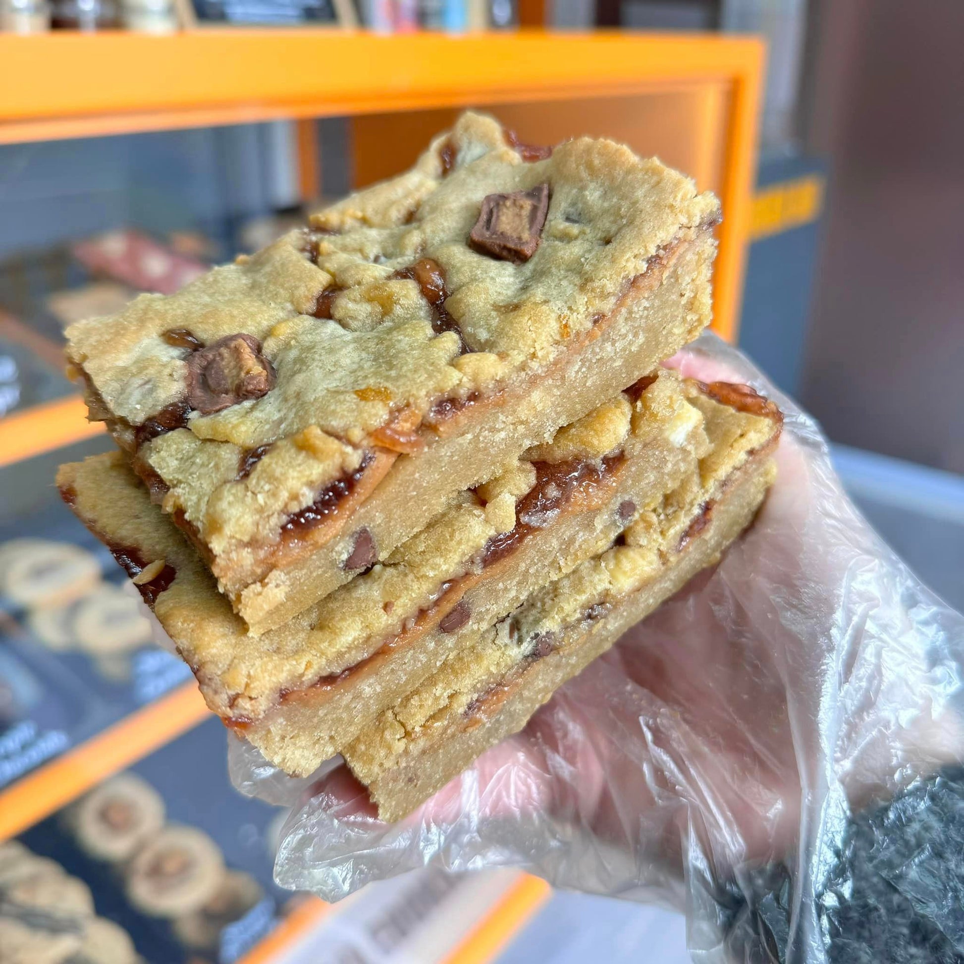 PB&J Cookie Bar image 1