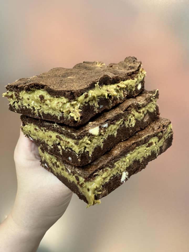 Dubai Chocolate Cookie Bar image 0