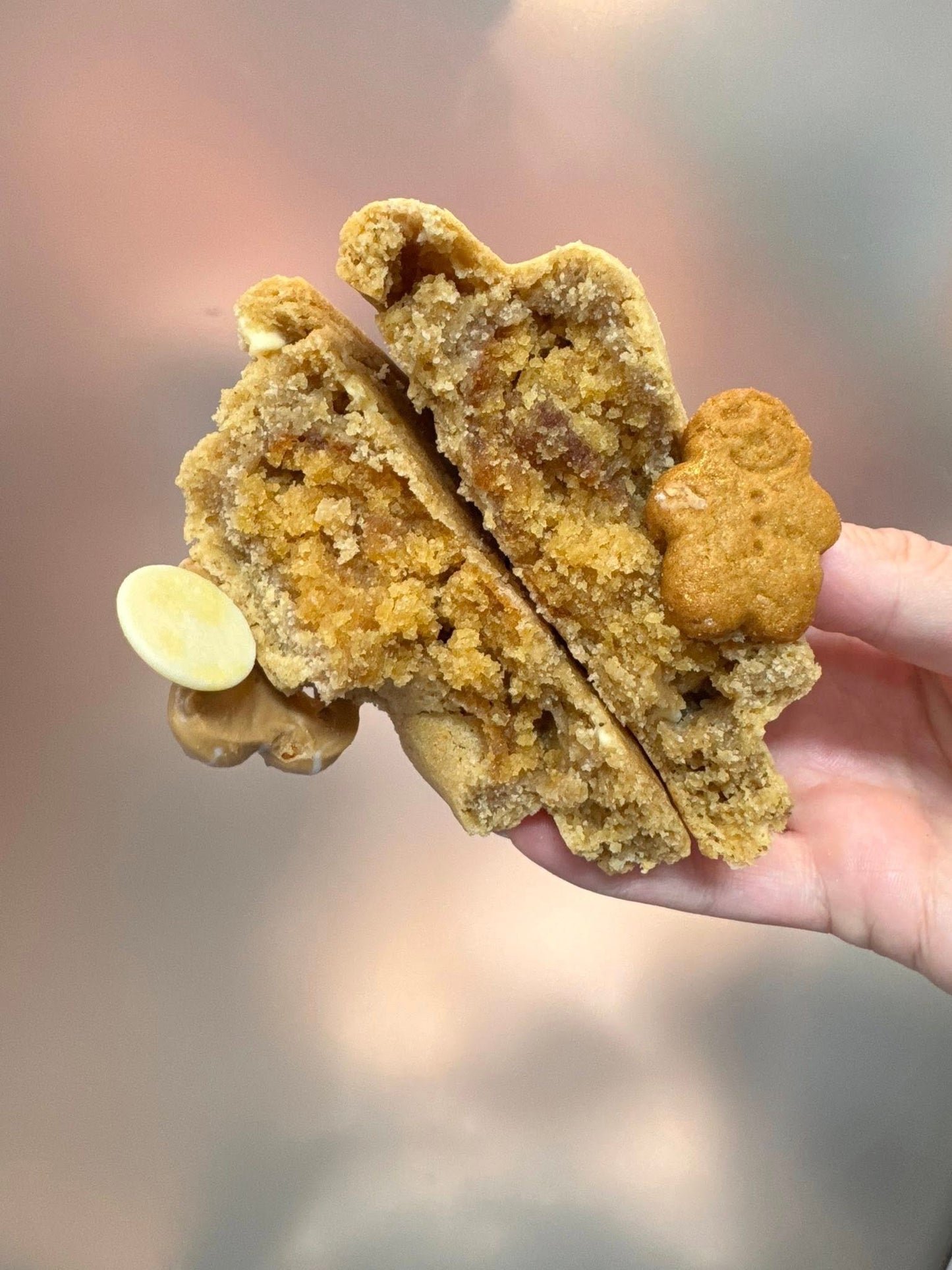 Sticky Toffee Gingerbread Cookie